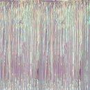 וילון פרנזים מטאלי - פנינה