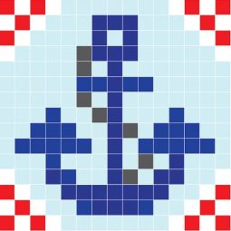 קיט רקמה תך קצר עוגן