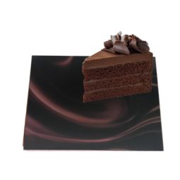 תחתית לעוגה ריבוע קטיפה בורדו 29 ס