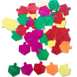 קונפטי סביבונים ציבעוניים - חנוכה שמח!