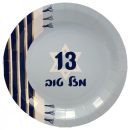 צלחות נייר גדולות בר מצווה תכלת