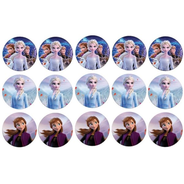 דף לקאפקייקס פרוזן 2