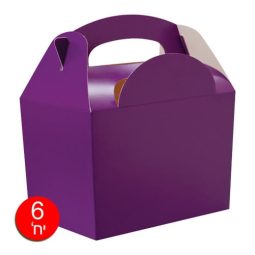 קופסאות מסיבה סגול