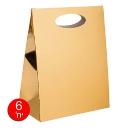 שקיות מתנה זהב מטאלי