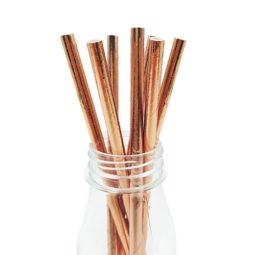 קשיות נייר רוז גולד מטאלי