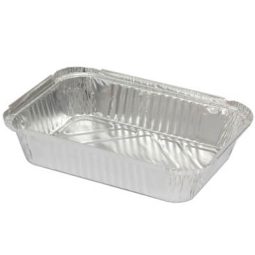 תבנית אלומיניום חד פעמי מלבן