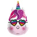 בלון הליום חד קרן משקפי שמש