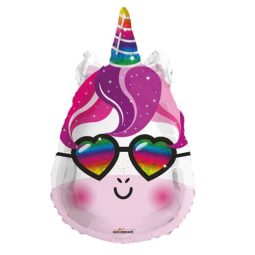 בלון הליום חד קרן משקפי שמש