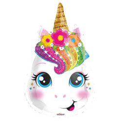 בלון הליום חד קרן - ראש