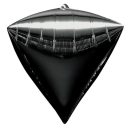 בלון הליום יהלום - שחור