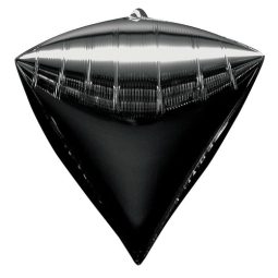 בלון הליום יהלום - שחור