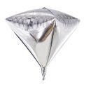 בלון הליום יהלום - כסף