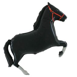 בלון הליום ענק סוס שחור