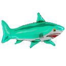 בלון הליום ענק כריש ירוק