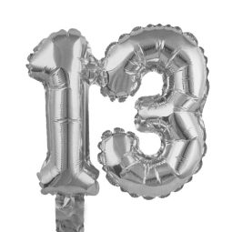 בלון מיילר כסף לניפוח עצמי - 13