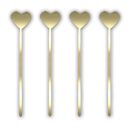 טופר אקרילי לבבות זהב