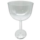 גביע שקוף עגול דקורטיבי גדול לממתקים