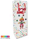 שקית נייר ליצן פורים שמח - ליין/משלוח מנות