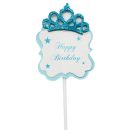 טופר happy birthday - כתר תכלת