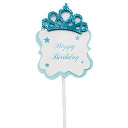 טופר happy birthday - כתר תכלת