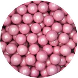 מסטיק עגול ורוד מטאלי 400 גרם