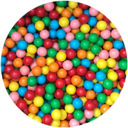 מסטיק עגול צבעוני 400 גרם