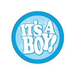 תמונה אכילה עגולה It's a boy 1