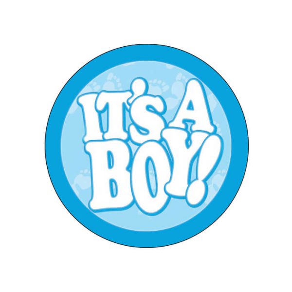 תמונה אכילה עגולה It's a boy 1