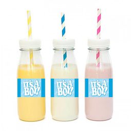 מדבקות מלבניות לעיצוב It's a boy