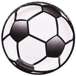 צלחות נייר גדולות כדור כדורגל