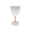 מיני כוסות יין רגל ורודה