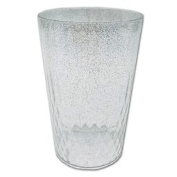 כוסות קשיחות וינטג' כסף מנצנץ