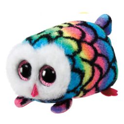 בובת TY קטנה -  הוטי ינשוף צבעוני