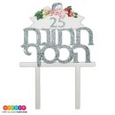 טופר אקרילי חתונה הכסף - 25