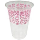 כוסות עיטורים - ורוד