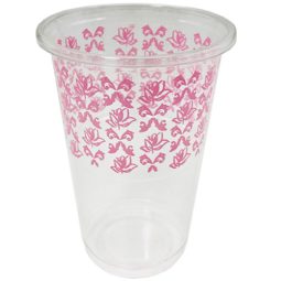 כוסות עיטורים - ורוד