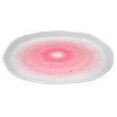 מגש אובלי סוהו ורוד