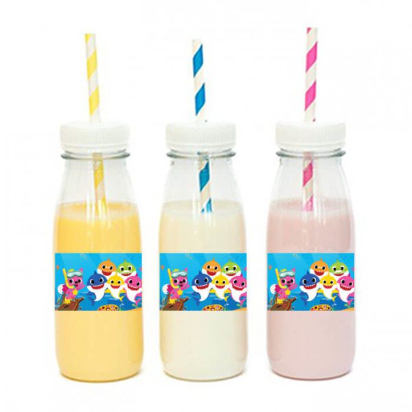 מדבקות מלבניות לעיצוב בייבי שארק