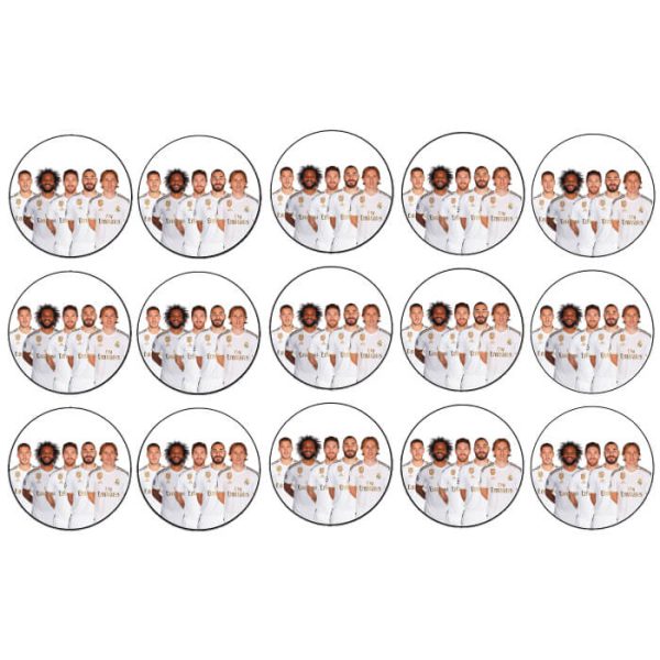 דף לקאפקייקס ריאל מדריד 2