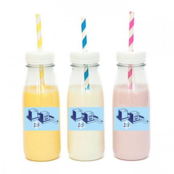 מדבקות מלבניות לעיצוב בר מצווה