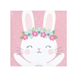 מפיות קטנות ארנבת פרחונית