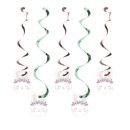 קישוט תלייה ארנבת פרחונית