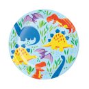 צלחות נייר קטנות דינוזאורים וחברים