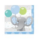 מפיות קטנות פיל קסום כחול