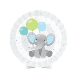 מרכז שולחן פיל קסום כחול