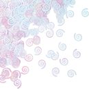 קונפטי מסולסל אומברה ססגוני