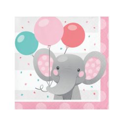 מפיות קטנות פיל קסום ורוד