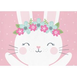 תמונה אכילה ארנבת פרחונית 1