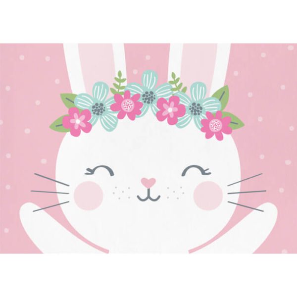 תמונה אכילה ארנבת פרחונית 1