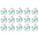 דף לקאפקייקס דולפין חד קרן